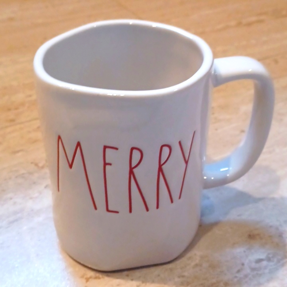 Rae Dunn "Merry" Mug - Picture 1 of 5
